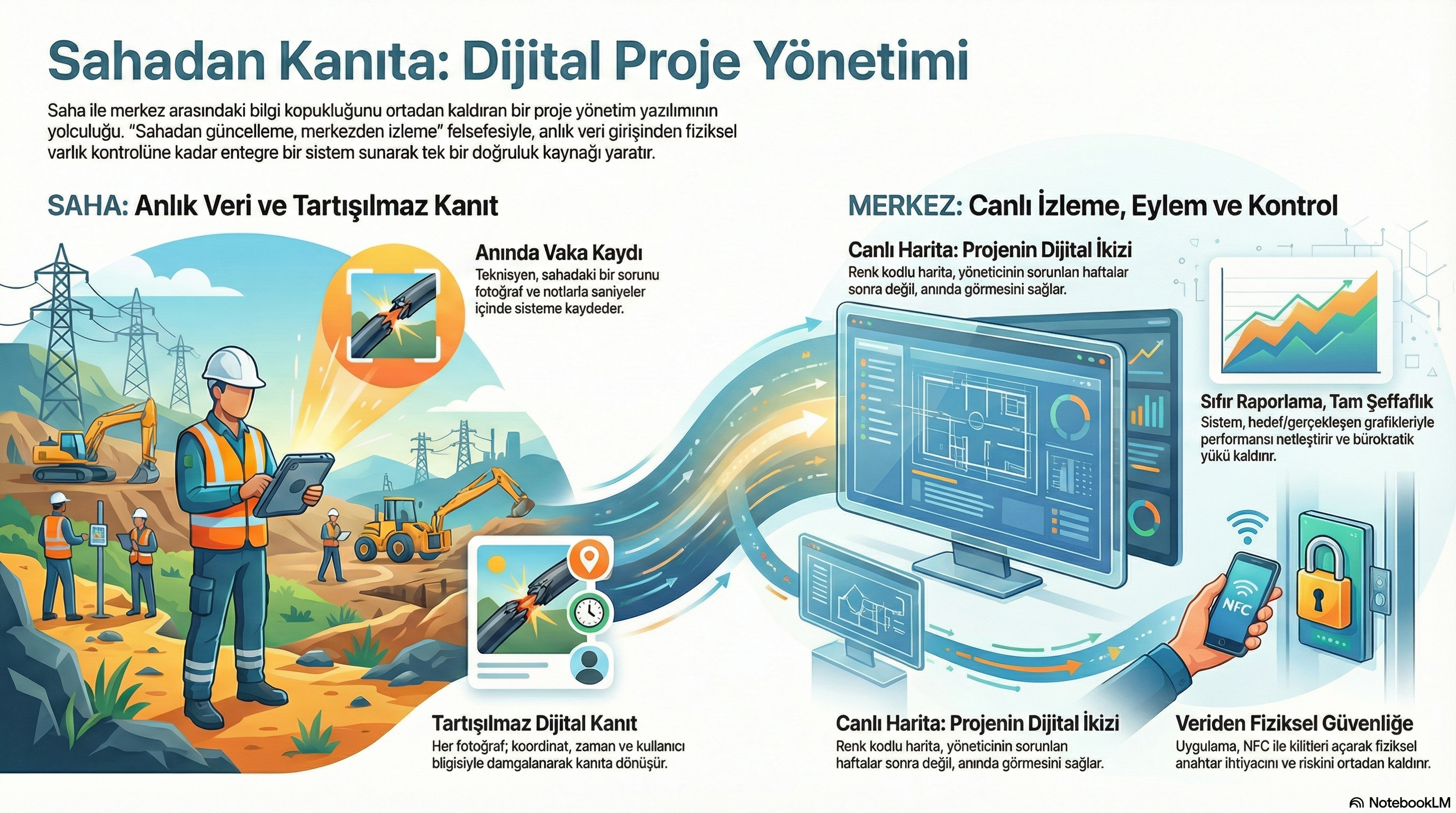 Sahadan Kanıta: Dijital Proje Yönetimi